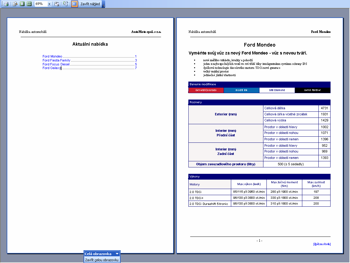 Soubor katalog.