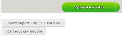 7. Poté se vám objeví pod tímto tlačítkem volba Stáhnout CSV soubor. Klikněte na Stáhnout CSV soubor. 8.