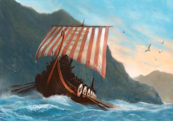 hra Vládi Chvátila V roce 982 vikingský jarl Erik Rudý objevil při plavbě ze západního pobřeží Islandu novou zemi.
