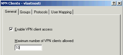 2. V první části klikněte na odkaz Configure Address Assignment Method v prvním bodě. Otevře se okno s možnostmi, jak budou VPN klientům konfigurován protokol TCP/IP.
