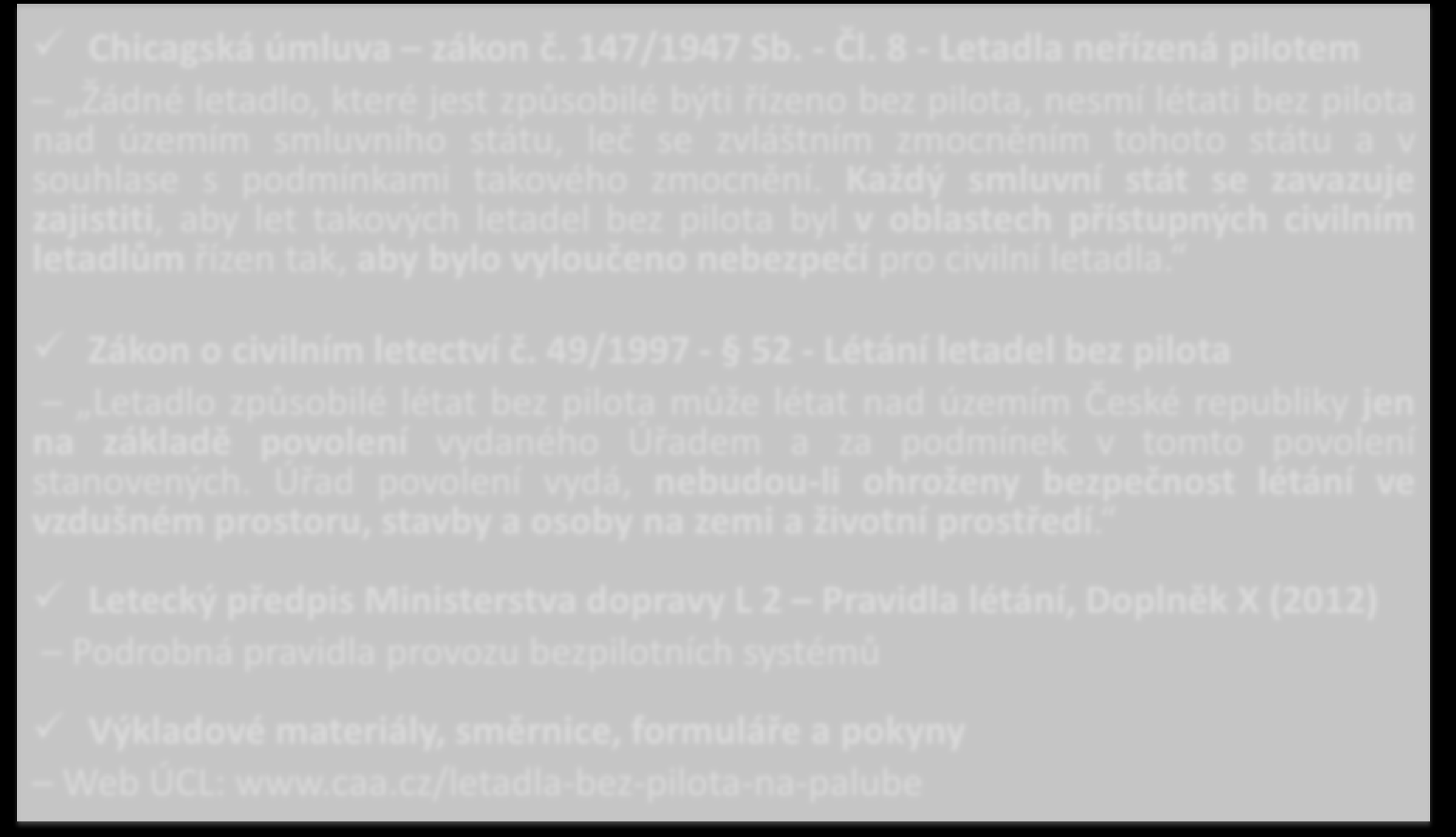 Chicagská úmluva zákon č. 147/1947 Sb. - Čl.