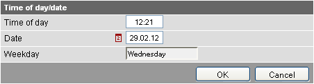 2.5 Nastavení web serveru Pro nastavení web serveru se používá menu "Home". Web server a odpovídající položky menu se následně vyberou v levé liště.