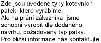 Profil do betonu Botka kotvící čtvercová KT00002 xx00 xx x KT00004 KT00008 xx xx KT00009 xx KT00005 KT00006 KT00007 xx 00x00x roxor: pr.