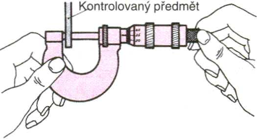 3. C.1.E.2.1.001 Ruční obrábění a zpracovávání kovových materiálů, popř. plastů 1. Měření Měřením zjistíme rozměr přímo měřidlem, nebo nepřímo porovnáním kalibrem.