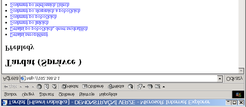 14 2. INSTALACE PROGRAMU 6.2. PŘIPOJENÍ POMOCÍ WEBOVÉHO PROHLÍŽEČE 55 6. Vrat te se do složky Databases, otevřete databázi Tardat a v ní klikněte na složku Users.