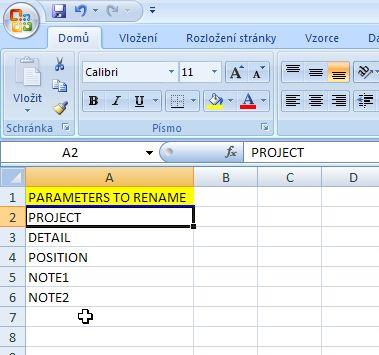 Nahrazení textů v modelu Nahrazení textů v modelu Obecný popis Makro umožňuje nahradit text v parametrech modelu nebo jeho Part Number a Instance Name.