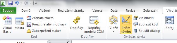 Do řádku LinkedCell vyplním adresu buňky, jejíž hodnotu chci tímto posuvníkem měnit, například G1. Řádky Min a Max nastavím v nějakém rozumném rozsahu.