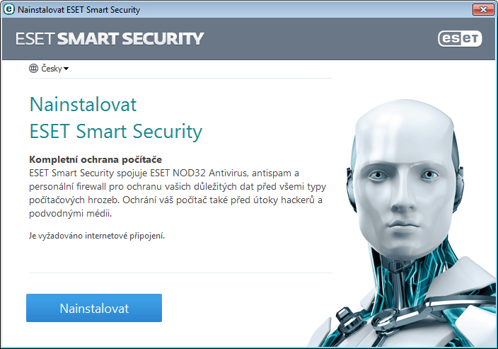 2. Instalace Instalaci ESET Smart Security můžete provést dvěma způsoby. Live installer si můžete stáhnout z internetových stránek společnosti ESET.