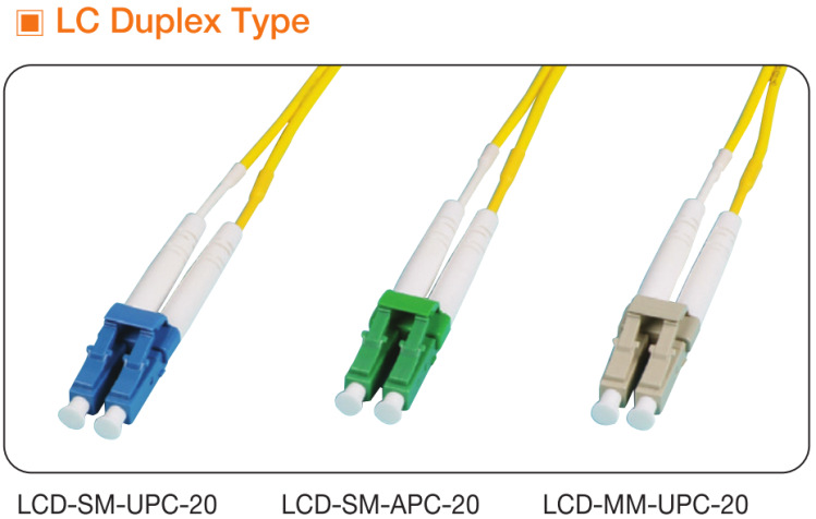 SPLICE-ON konektory typu LC varianty OS1, OM1, OM2, OM3 spony pro