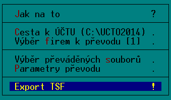 10 Poznámka Doporučené, respektive výchozí hodnoty jsou označeny fialovou barvou. Upozornění Zdrojová převáděná data z programu Účto 2014 zůstanou beze změny zachována.