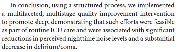 Crit Care Med, 2013 Komplexní