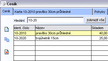 skupin a podskupin a obsah 10 10 tužky, pera a prupisky 10 20 pravítka a šablony 10 30 pouzdra příklad: XX XXXXX např.