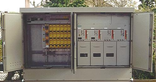 Kioskové trafostanice LAHMEYERCompactstation Typ NDV 400.6 / 401.6 SÄCHSISCH-BAYERISCHE Elpro-Energo s.r.o. STARKSTROM-GERÄTEBAU GMBH Dlouhá 16 Ohmstraße 1 08496 Neumark/Sachsen 110 00 Praha 1 Telefon: +49 (0) 3 76 00 / 83-0 Tel.