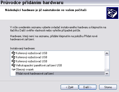 6) Instalace barevné tiskárny DEVELOP +253 Ovladač k barevné tiskárně DEVELOP nemá instalační *.