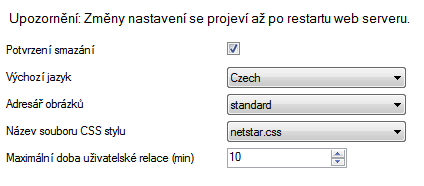 6.2 Administrace aplikace Assistant Vše co je zmíněno v této kapitole se týká programovacího nástroje Vaší ústředny ATEUS NetStar a nastavení se provádí pomocí ATEUS NETSTAR Admin Tool.