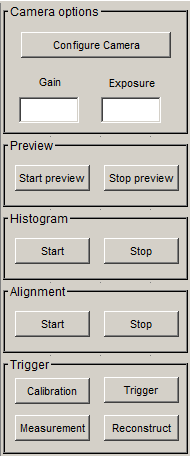 Komunikace kamery pomoci programu MATLAB Vytvoření programu pro