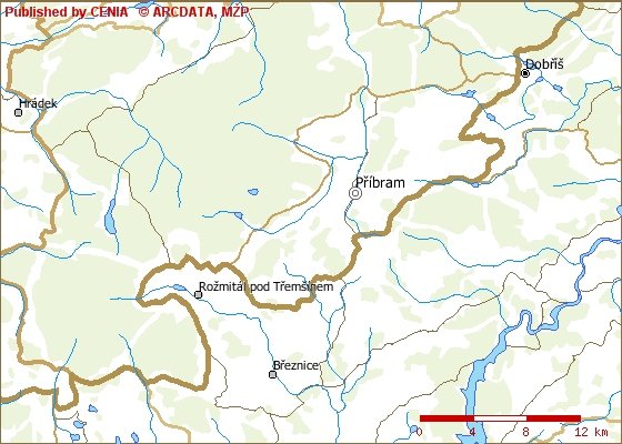 Charakteristiky geomorfologických jednotek - okrsků: I 2 A-1A-c Štěchovická pahorkatina Předmětné území se nachází v jihozápadní části Dobříšské pahorkatiny, jedná se o členitou pahorkatinu v části