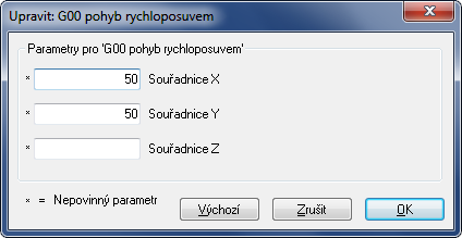 NC Funkce 41 Dialog Upravit Makro. Vyhledat Makro Klikněte na tuto ikonu pro vyhledání určeného makra.