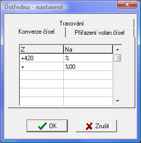 Pro nastavení parametrů modulu PBX stiskněte tlačítko Nastavení 6.1.5.1. Trasování Zde nastavte (povolte): Trasovat povolení vytvářet LOG komunikace modulu PBX.