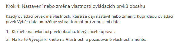 Vlastnosti