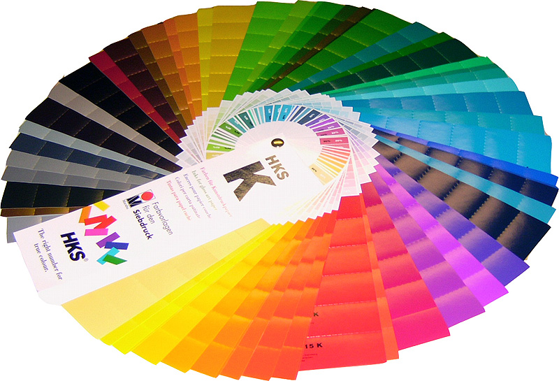 Obr. 10.1 Vzorník barev [54] 10.1 Pantone Color Matching System Pantone Matching System je normalizační barevný systém, který vyvinula firma Pantone.