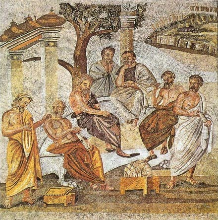 ŘECKO: Athénská akademie - klasické období 3 největší filozofové: Sókrátés (469-399 př. n. l.