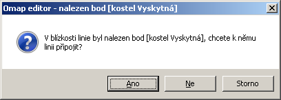 zohledněn ve výsledném výškovém profilu. Pozn. Tuto volbu je možné zcela automatizovat či vypnout v nástrojové liště viz: 11.