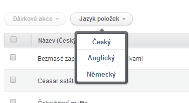 Obrázek 2. Zapomenuté heslo Tvorba nabídek Kategorie Pomocí Spectu CMS můžete snadno vytvářet jednotlivé nabídky. Nabídky obsahují kategorie a produkty.