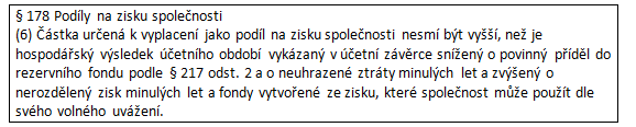 6 Podmínka výše vlastního kapitálu - výkladové příklady 7 Podmínka