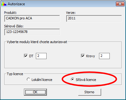 Správa licencí Softlocku na síťovém serveru Instalace správce licencí Na počítači, kde poběží správce licencí pro CADKON nemusí být CADKON nainstalován, stačí pouze nainstalovat soubory SoftLocku.