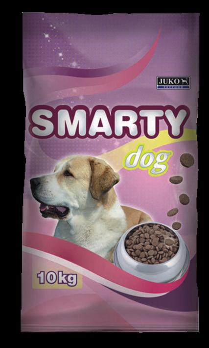 SMARTY DOG Kompletní granulované krmivo pro psy K O M P L E T N Í K R M I V O P R O D O S P Ě L É P S Y Složení : obiloviny, maso a výrobky živočišného původu, vedlejší výrobky rostlinného původu,