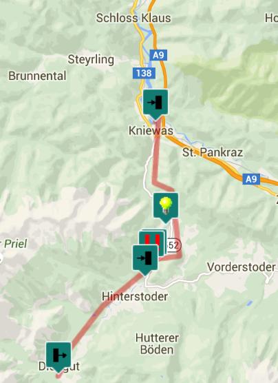 3. Steyr Steyr je krasná ledovcová řeka, přirozeně rozdělená na horní a spodní část vodopádem Stromboding pod Hinterstoderem.