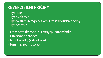 Guidelines 2010 Ukončení rozšířené neodkladné resuscitace nelze dokud defibrilovatelný rytmus