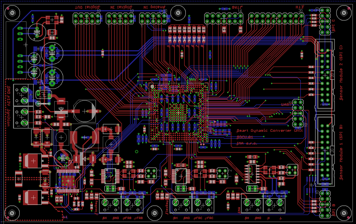 2xSPI, 16xGPIO Konektory pro připojení senzorů Návrh