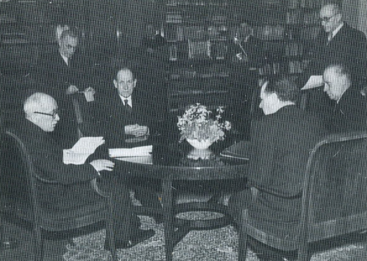 Příloha 12: Prezident Beneš jedná 25. února 1948 s komunisty.