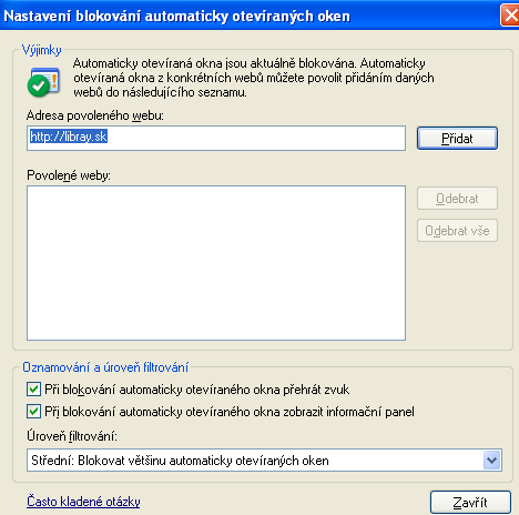 6 z 15 4. 4. 2011 15:57 Odblokování pro Google Toolbar: Vyhledané záznamy jsou zobrazeny ve zkráceném zobrazovacím formátu.