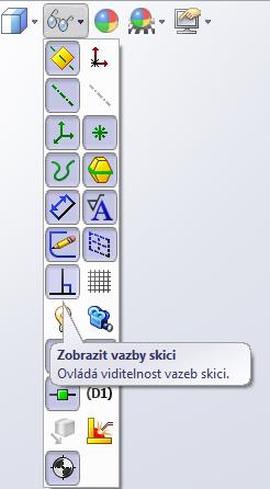 Obsahuje tyto položky: Zdroje SolidWorks Knihovna návrhů Průzkumník souborů Paleta pohledů Vzhledy, prostředí a nálepky Uživatelské vlastnosti 8.