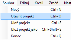 Otevření projektu: Ze složky MarushkaExamples\Tutorial si otevřeme soubor projekt.