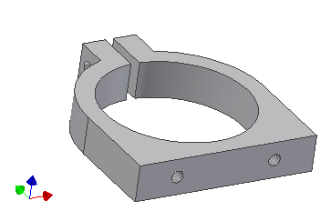 Cvičení 1 PARAMETRICKÉ 3D MODELOVÁNÍ - HRANATÁ SOUČÁST - SVĚRKA V programu Autodesk Inventor Professional 2012 Parametrický 3D model tělesa je model, který je již od počátku jeho tvorby svázán se