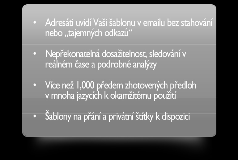 VIDEO EMAIL Kdy jste naposledy dostali děkovný dopis od podniku, se kterým obchodujete? Nebo emailovou zprávu od rodiny, kde se chlubí dárkem, který od Vás dostali?