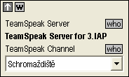 Vřele doporučuji nainstalovat a nastavit ještě následující prográmek: TS DSIP (TeamSpeakDisplay) Prográmek se ke stažení na adrese http://tsdisp.sourceforge.net/ v sekci download.