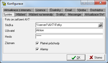 Detailní přehled změn a nových funkcí v SW Aktion 5.1 1) ACL - Přidán nový typ adresového bodu pro terminál AXT-3xx/5xx.