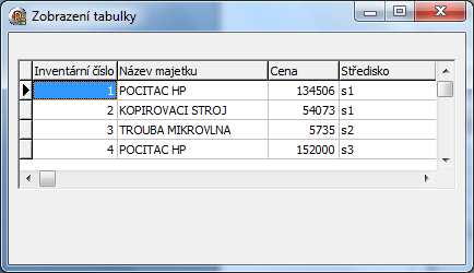 vypadá formulář takto: Pro přihlášení k databázi klikněte pouze na OK Obrázek 41 -