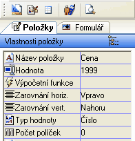 Tvorba tiskové sestavy Tiskovou sestavu lze snadno připravit po stisku tlačítka Nová sestava v okně tisku tabulky Co lze tímto způsobem vytvořit a tisknout: Formuláře - díky tomu, že lze na pozadí