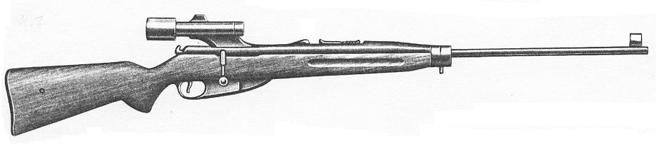 308 (308 W Subsonic) odstřelovací puška