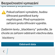 16 z 23 Změna PIN kódu Zvolíte možnost Zabezpečení a soukromí. Dále vyberete Karta SIM. Změnit kód PIN Nakonec zadáte starý a nový PIN.