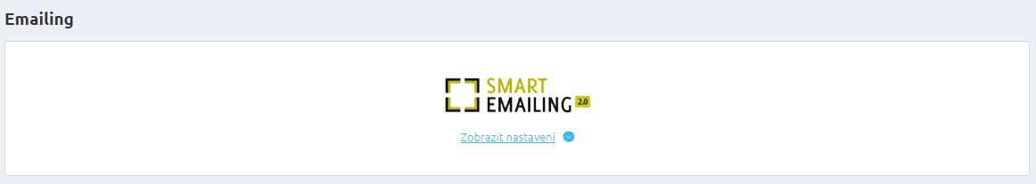 Emailing Kdo chce využívat služby SmartEmailing, musí se registrovat na http://www.smartemailing.cz/ a také vyplnit údaje v nastavení administrace v sekci Marketing.