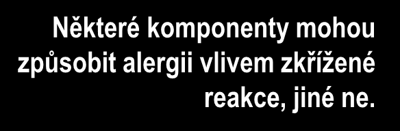 alergii vlivem