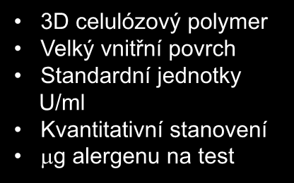 Systém ImmunoCAP 3D celulózový