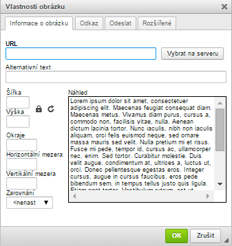 3. Klikněte na tlačítko: Vybrat na serveru 4. Klikněte na tlačítko: Nahrát 5.